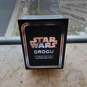 SDCC 2023 Star Wars Grogu Tamagotchi Mandalorian Armor Baby Yoda Bandai Namco